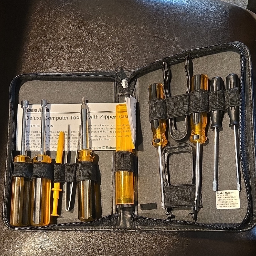 Tool Kit with Zipper Case